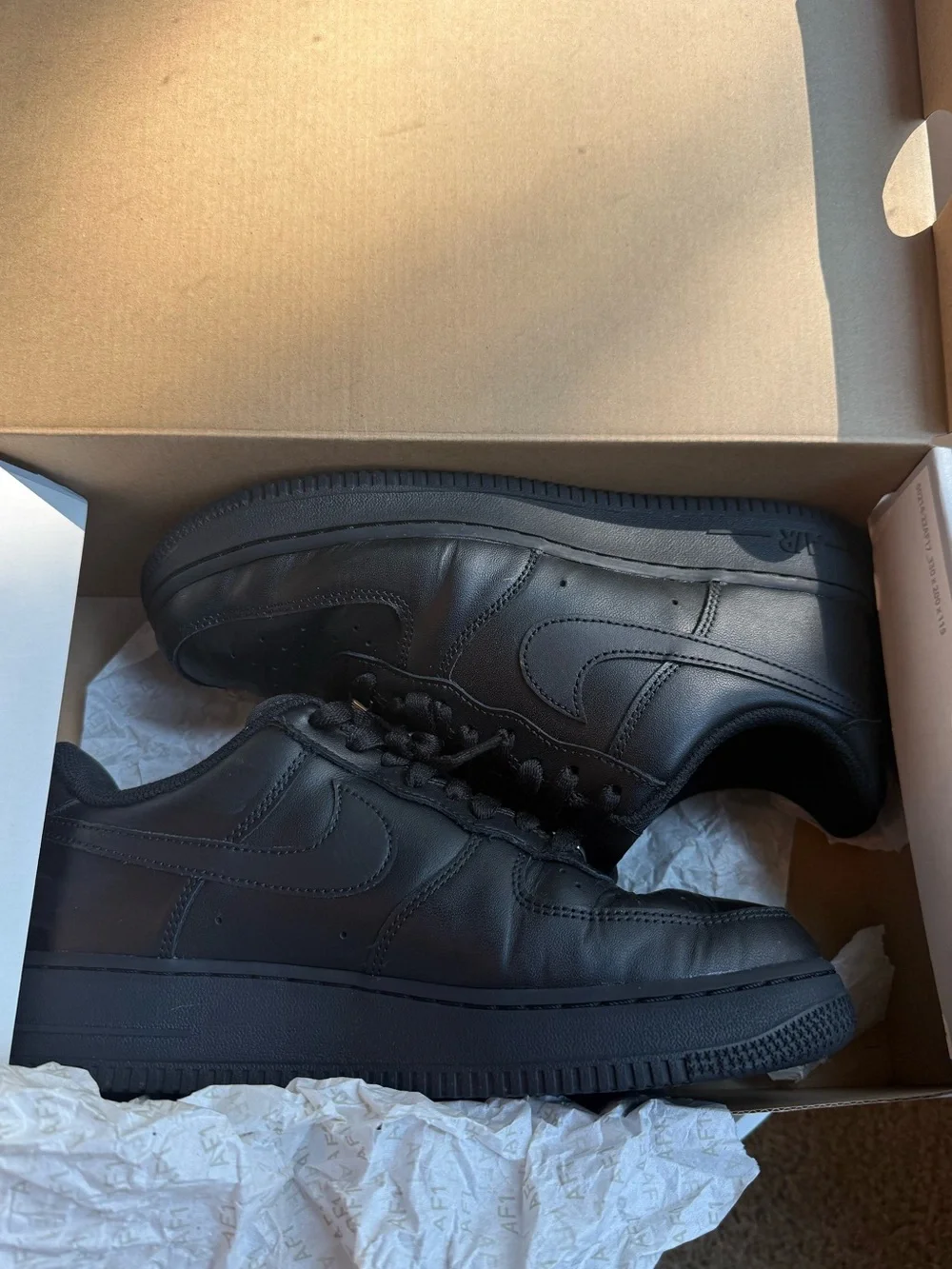 Nike Air Force 1 Low Men’s Sneakers - Black